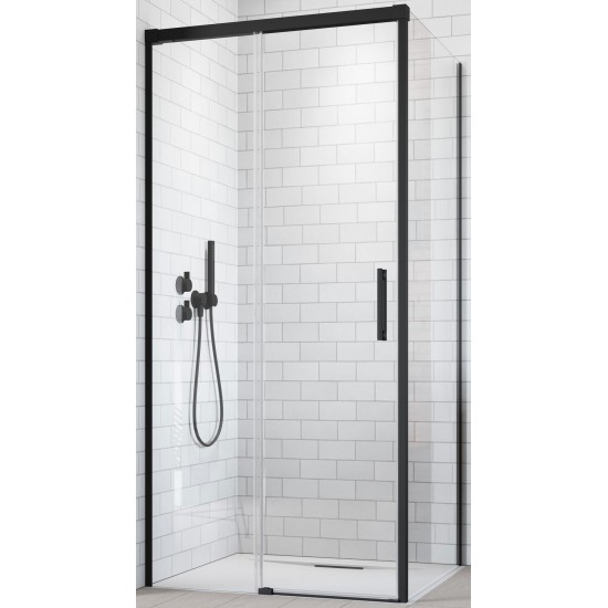 Душевой уголок Radaway Idea Black KDJ 100x80 стекло прозрачное