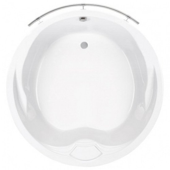 Ванна акриловая Poolspa Atlantyda 160x160 с каркасом