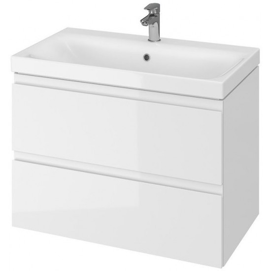 Тумба под умывальник Cersanit Moduo 80 SZ-MOD-MO80/Wh (белый)