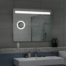 Зеркало Континент Fibra LED 90x70