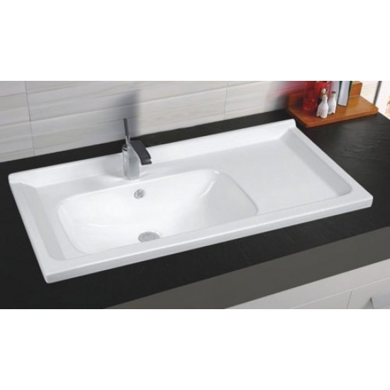 Умывальник CeramaLux NY J845 - 80 81x47