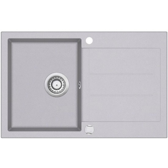 Кухонная мойка Aquasanita Tesa SQT 101 221 AW 78x50 light grey