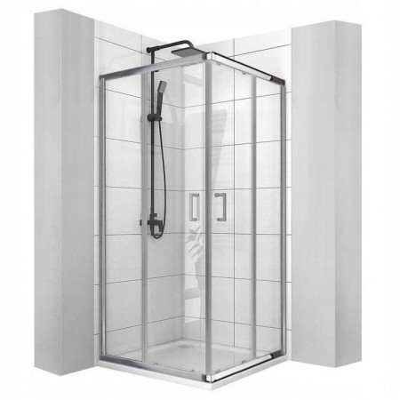 Душевой уголок Calani Vito Chrom 80x80 прозрачные/хром