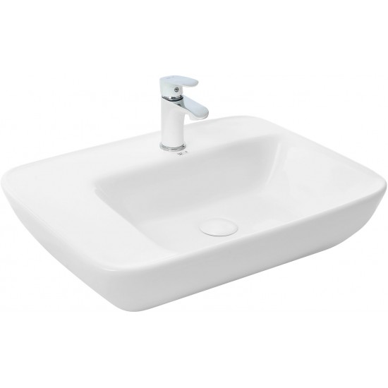 Умывальник накладной Welt-Wasser ELBACH 1004 58x44 белый Умывальник накладной Welt-Wasser ELBACH 1004 58x44 белый