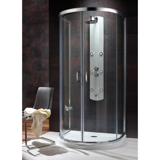 Душевой уголок Radaway Premium Plus P 1900 100x90x190 прозрачное/хром