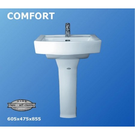 Умывальник Porta Comfort 60,5x47,5