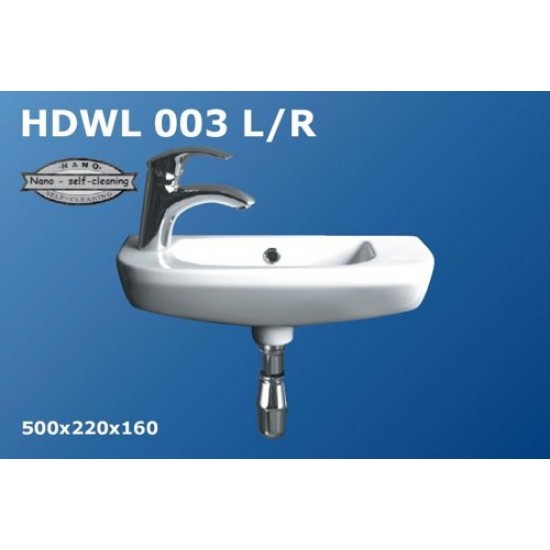 Умывальник Porta WL003 (L/R) 50x22
