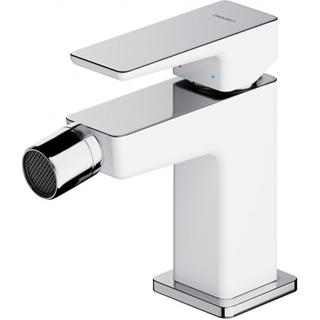 Смеситель для биде Omnires Parma PM7420 CRВ (белый/хром)