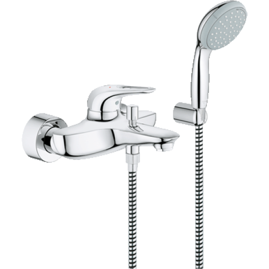 Смеситель для ванны Grohe Eurostyle 2015 33592003 с душевым гарнитуром