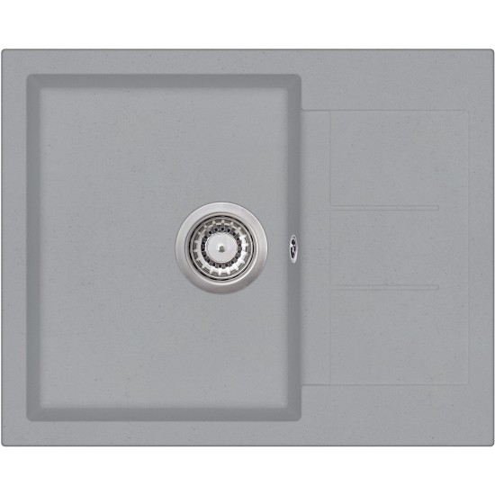 Кухонная мойка Aquasanita Tesa SQT 102 221 AW 62x50 Light Grey