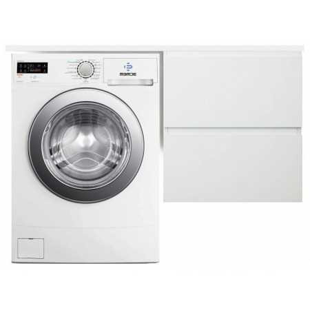 Тумба с раковиной Эстет Dallas Luxe 100,2x48,2 для установки со стиральной машиной (2 ящика) правая