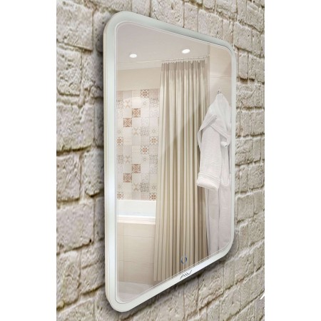 Зеркало Alavann Anna 70 с LED-подсветкой и сенсорным выключателем