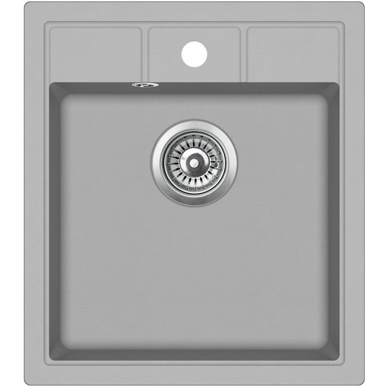 Кухонная мойка Aquasanita NOVA SQN 100 220 W 46x51,5 Argent