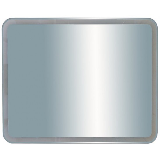 Зеркало Misty Неон 3 LED 100x80 сенсор на корпусе с подсветкой