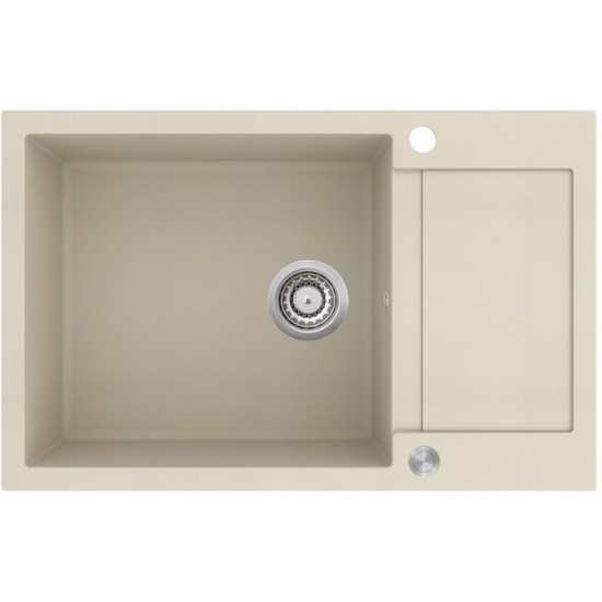 Кухонная мойка Aquasanita Tesa plus SQT 105 111 AW 78x50 silica