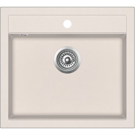 Кухонная мойка Aquasanita QUADRO SQQ 100 111 W 56,5x51 Silica
