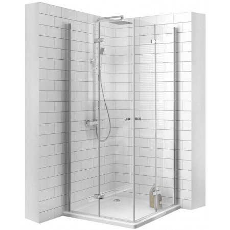 Душевой уголок Calani Orion Chrom 90x90 прозрачные/хром