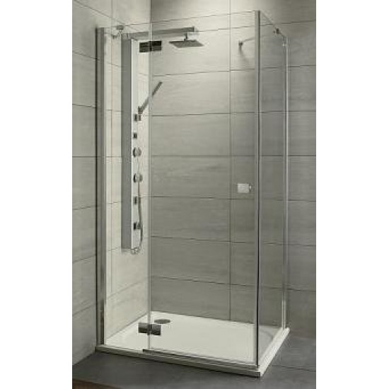 Душевой уголок Radaway Almatea KDJ 80 80x80 графит/хром