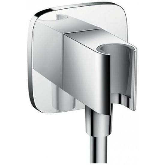 Шланговое подключение с держателем для душа Hansgrohe Fixfit Porter E 26485000