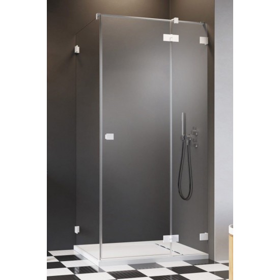 Душевой уголок Radaway Essenza Pro White KDJ 90 R 90x90 стекло прозрачное, профиль белый