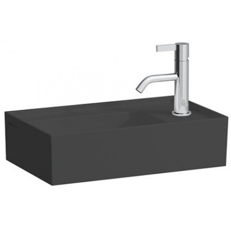 Умывальник Laufen Kartell by Laufen 8.1533.4.020.111.1 полочка справа черный