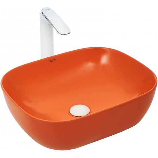 Умывальник накладной Welt-Wasser ELBACH 2143 MO 49x39,5 матовый оранжевый Умывальник накладной Welt-Wasser ELBACH 2143 MO 49x39,5 матовый оранжевый