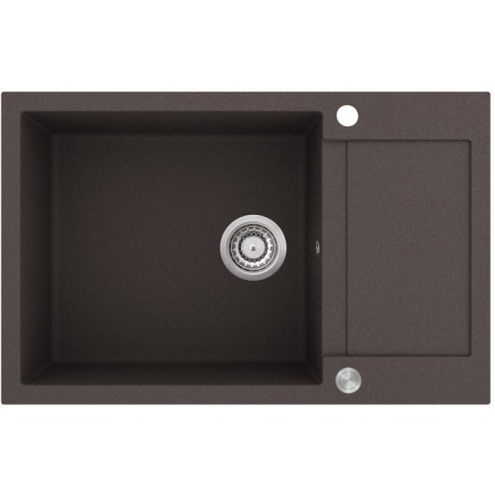 Кухонная мойка Aquasanita Tesa plus SQT 105 120 AW 78x50 cerrus