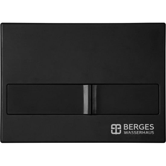Клавиша для инсталляции Berges Novum L6 040016 черный глянец