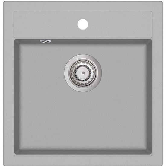Кухонная мойка Aquasanita Tesa SQT 100 220 W argent 49x51 argent