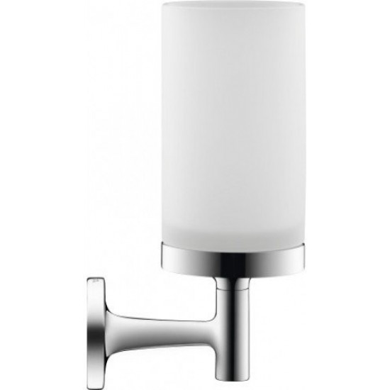 Держатель со стаканом Duravit Stark T 99311000 хром/белый
