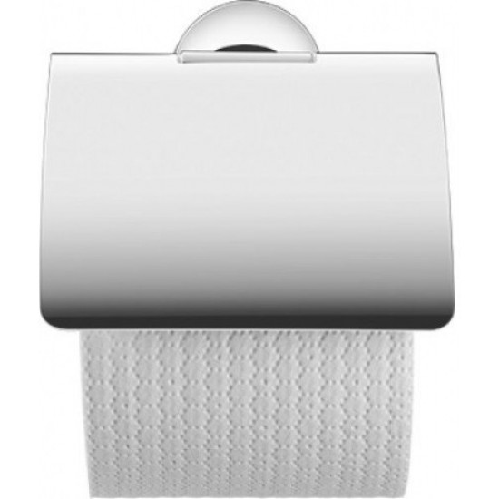 Держатель для туалетной бумаги Duravit Stark T 99401000 с крышкой, хром