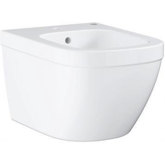 Биде подвесное Grohe Euro Ceramic 3920800H 37,4x54 с антибактериальным покрытием