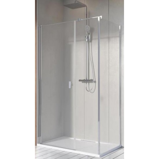 Душевой уголок Radaway Nes KDS I door 140 L+S3 70 140x70 стекло прозрачное