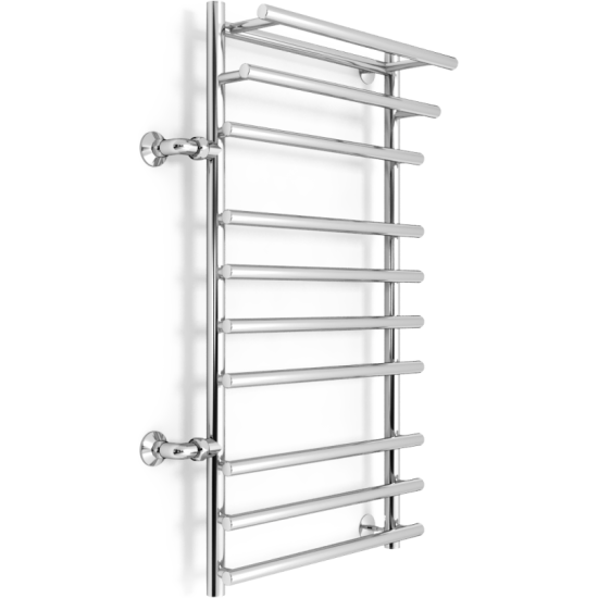 Полотенцесушитель Zorg Platinum Plus 500/1000 L500 50x100 боковое подключение слева, хром