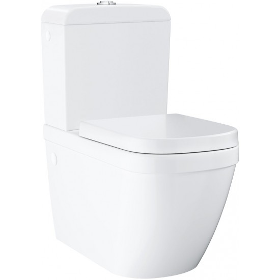 Унитаз-компакт Grohe Euro 39462000 38,3x67,8 безободковый SoftClose
