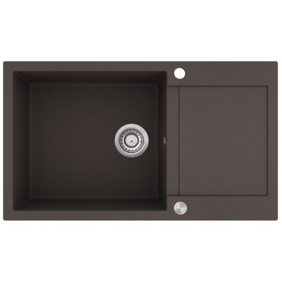 Кухонная мойка Aquasanita Tesa plus SQT 104 120 AW 86x50 cerrus