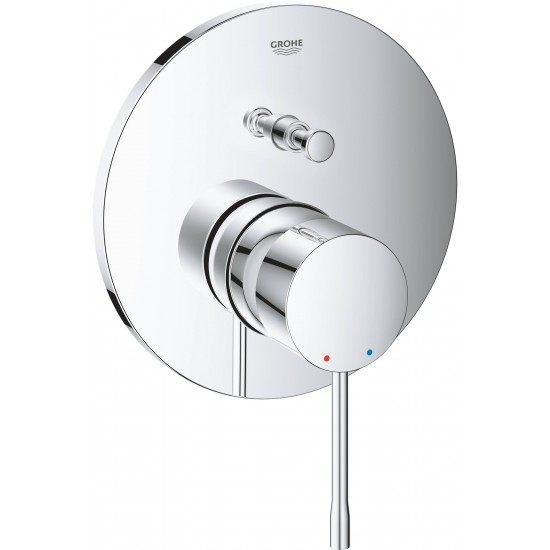 Смеситель скрытого монтажа для ванны Grohe Essence 24058001 хром