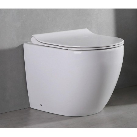 Унитаз приставной Ceramalux NS3176 SoftClose