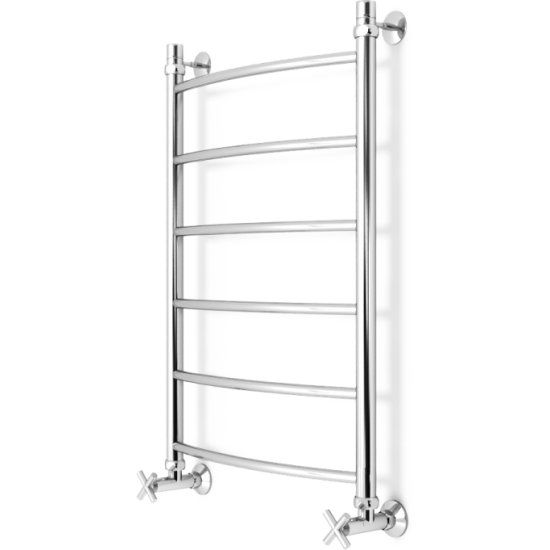 Полотенцесушитель Zorg Lona 500/800 50x80 нижнее подключение, хром