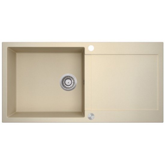 Кухонная мойка Aquasanita Tesa plus SQT 103 111 AW 100x50 silica
