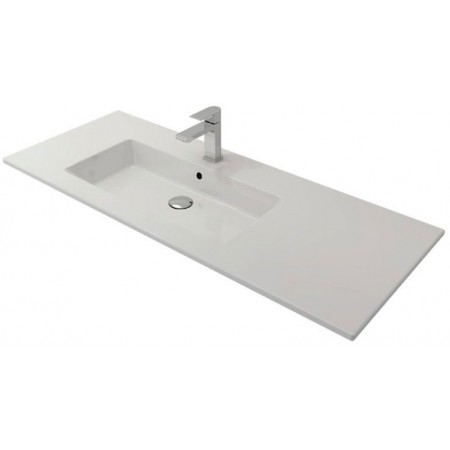 Умывальник накладной Bocchi Milano 1365-001-0126 120 см (полка справа)