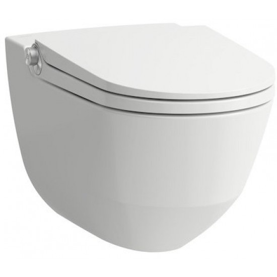 Унитаз-биде Laufen Cleanet Riva подвесной 8.2069.1.400.000.1 39.5x60 Rimless SoftClose Унитаз-биде Laufen Cleanet Riva подвесной 8.2069.1.400.000.1 39.5x60 Rimless SoftClose