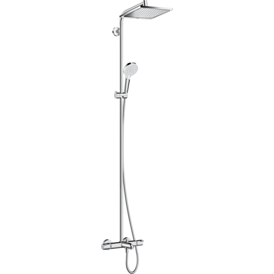 Душевые системы Hansgrohe Crometta E 240 1jet Showerpipe 27298000