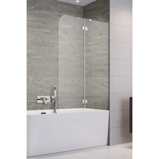 Шторка на ванну Radaway Torrenta PND 100x150 (прозрачное) правая