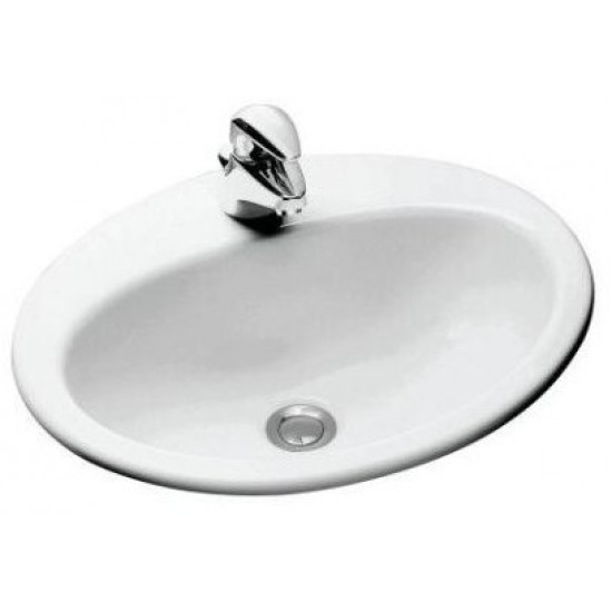Умывальник встраиваемый Jacob Delafon Ovale Minima 50x41,5 E1358