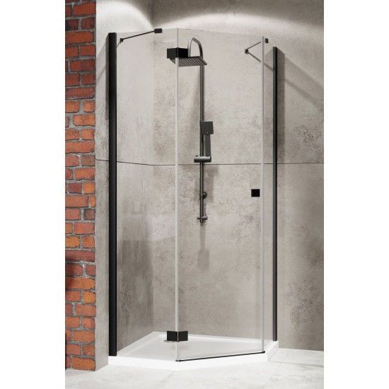 Душевой уголок Radaway Essenza New Black PTJ L 100x100