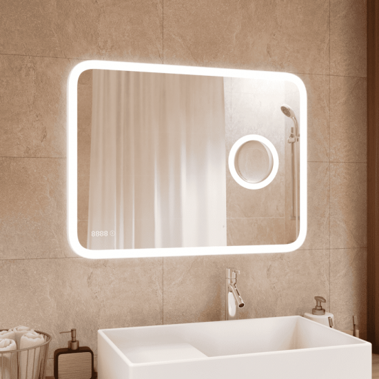 Зеркало Континент Bliss LED 80x70 см