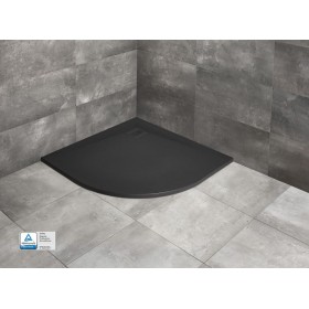 Душевой поддон Radaway Kyntos A Black 100x100x3