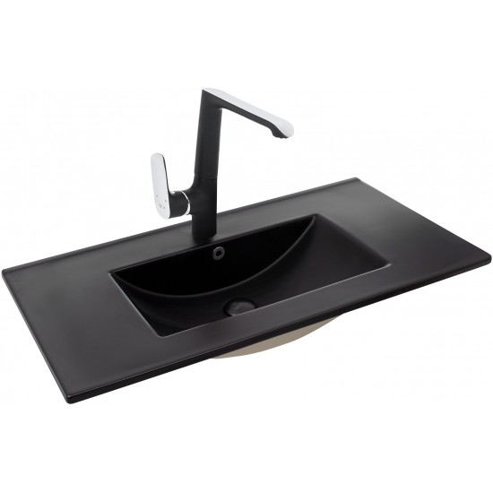 Умывальник встраиваемый Welt-Wasser DEILBACH 7506-100 MT-BL 101x47 черный матовый Умывальник встраиваемый Welt-Wasser DEILBACH 7506-100 MT-BL 101x47 черный матовый