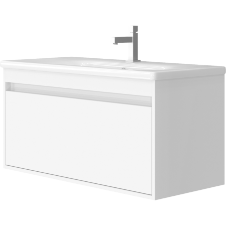 Тумба под умывальник Ювента Malta 100 (белый)